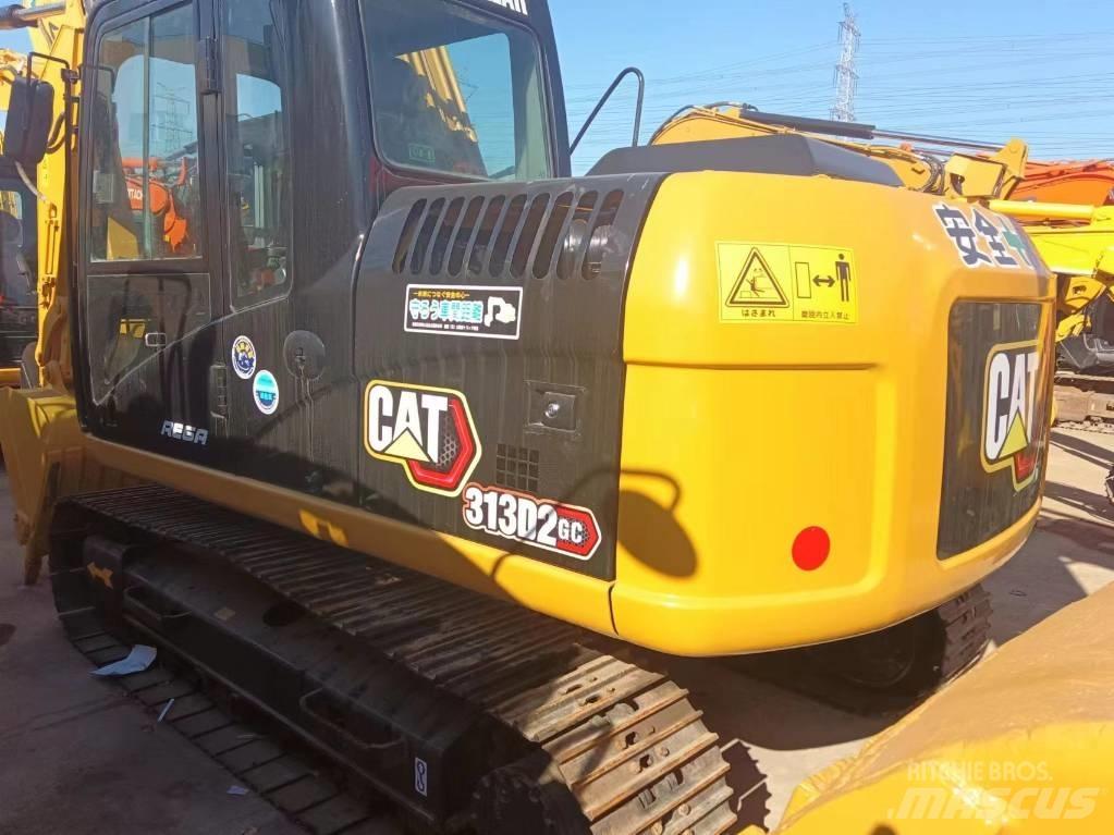 CAT 313D2GC Pásová rýpadla