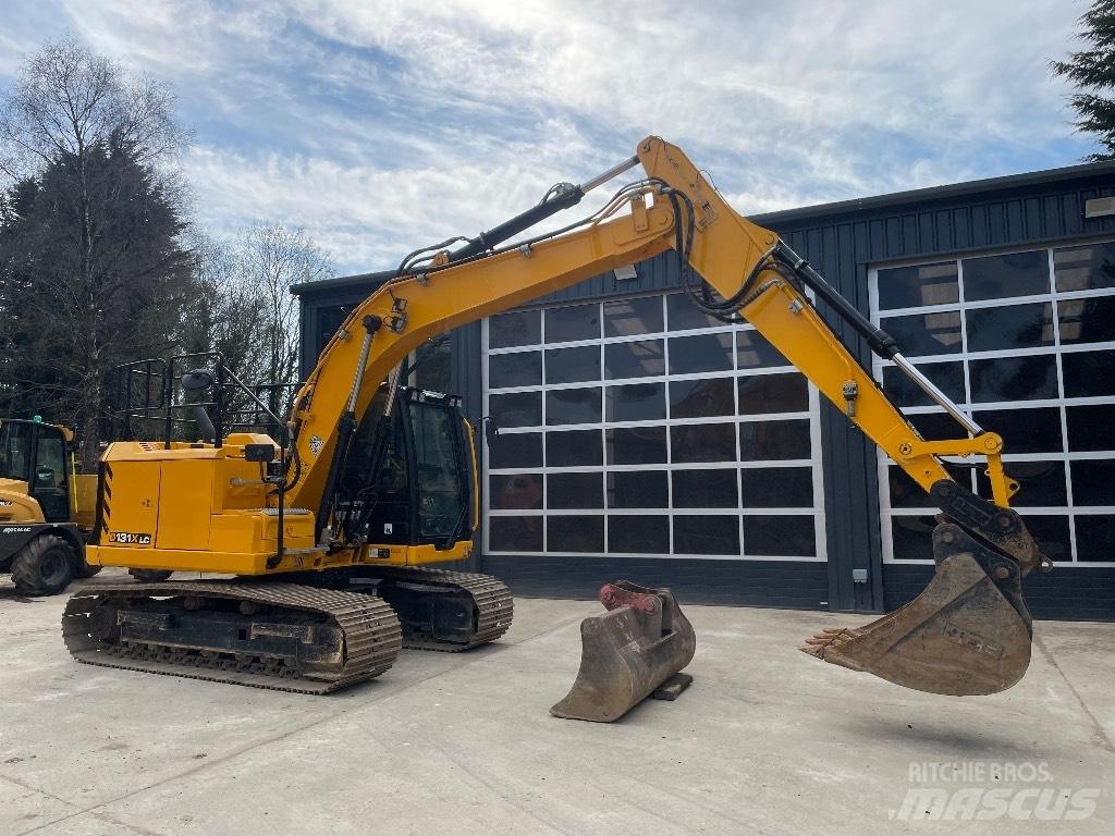 JCB 131 X Pásová rýpadla
