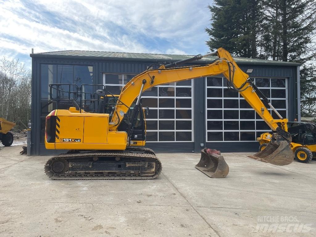 JCB 131 X Pásová rýpadla