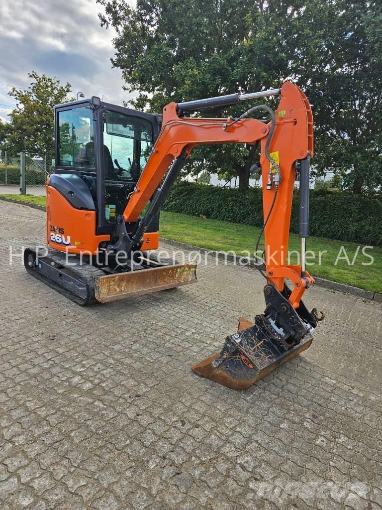 Hitachi ZX 26 U-6 CR Mini rýpadla < 7t