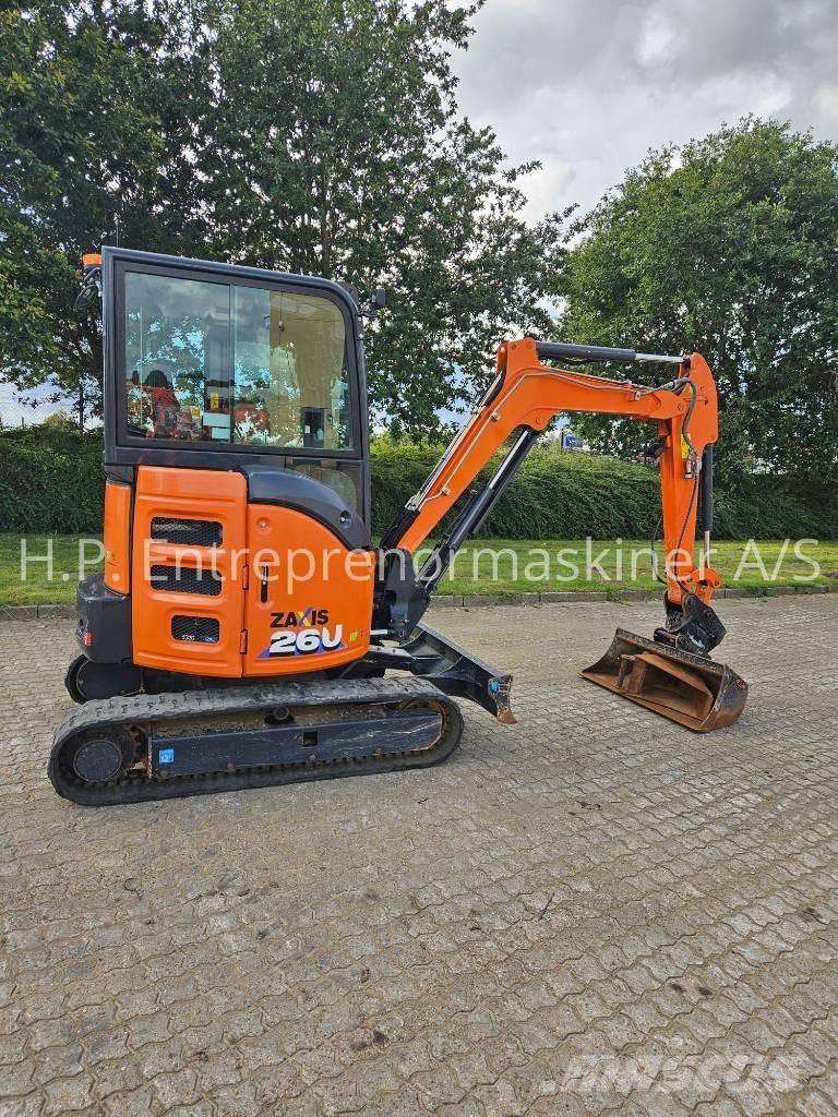 Hitachi ZX 26 U-6 CR Mini rýpadla < 7t