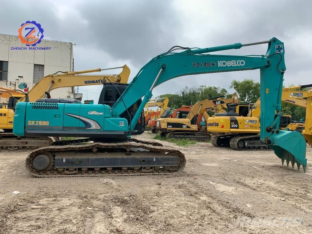 Kobelco SK 260 LC Pásová rýpadla