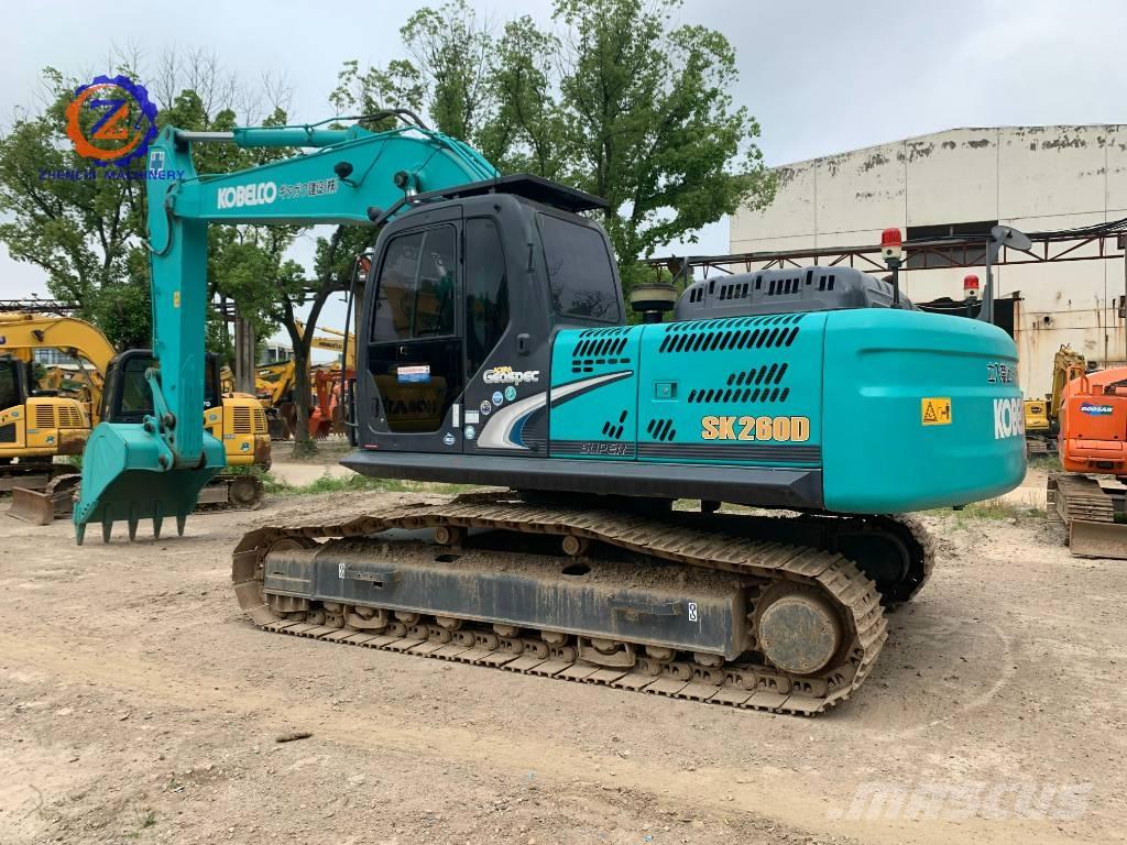 Kobelco SK 260 LC Pásová rýpadla