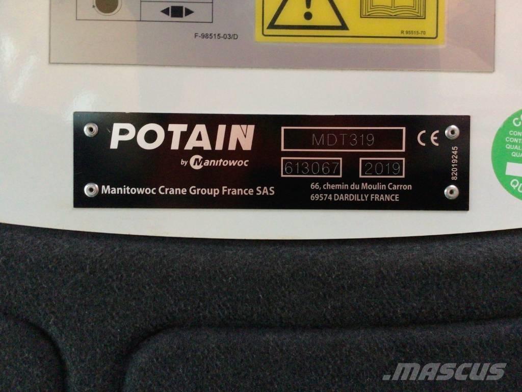 Potain MDT 319 Stavební jeřáby