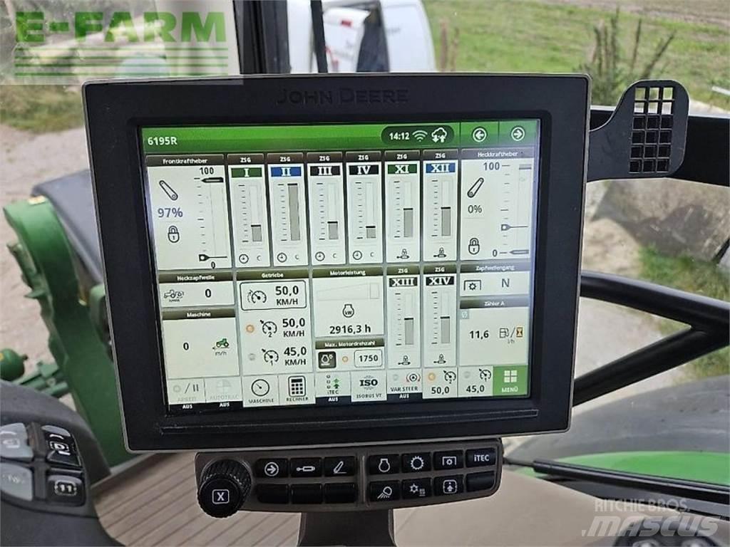 John Deere 6195r Traktory