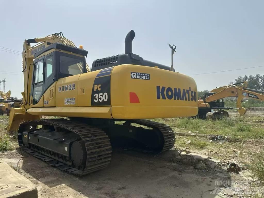 Komatsu PC 350 Pásová rýpadla