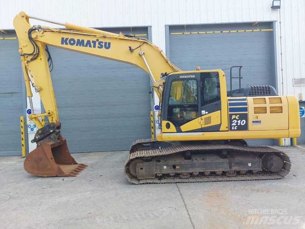 Komatsu PC210LC-10 Pásová rýpadla