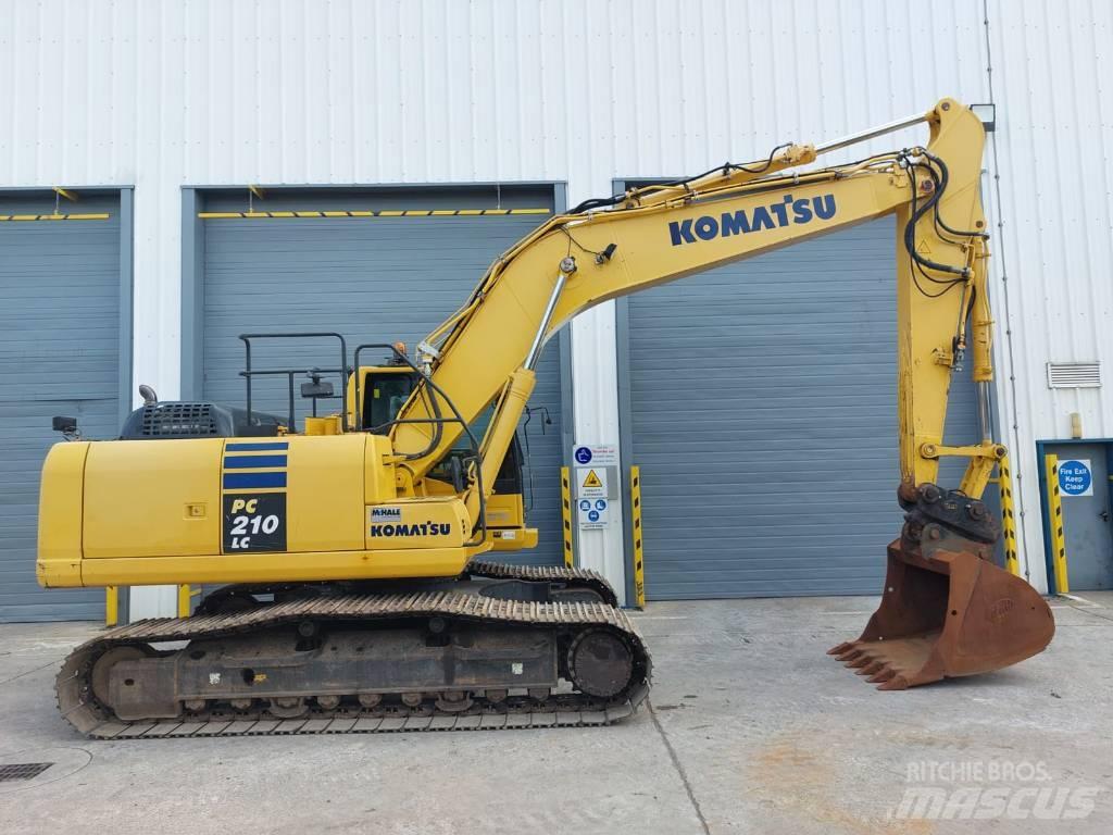Komatsu PC210LC-10 Pásová rýpadla