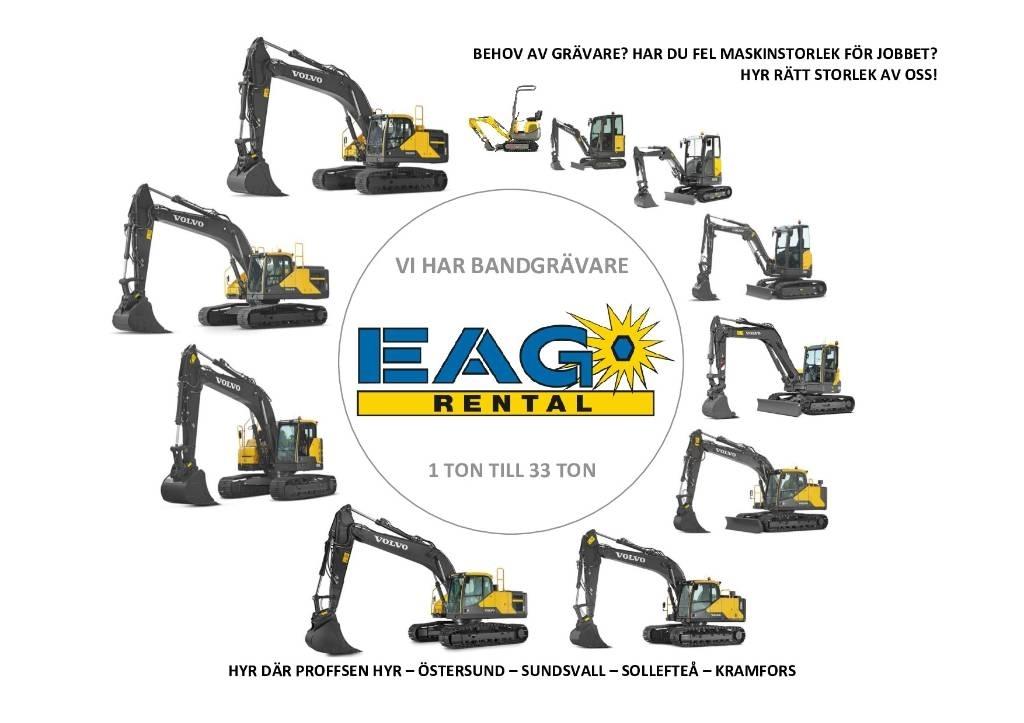 Volvo EC250EL Pásová rýpadla