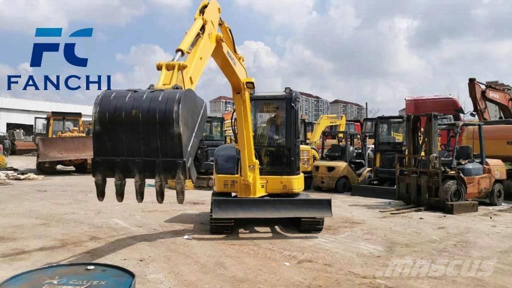 Komatsu pc55mr Pásová rýpadla