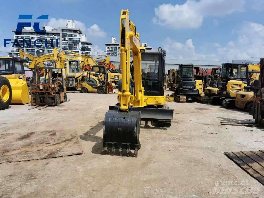 Komatsu pc55mr Pásová rýpadla