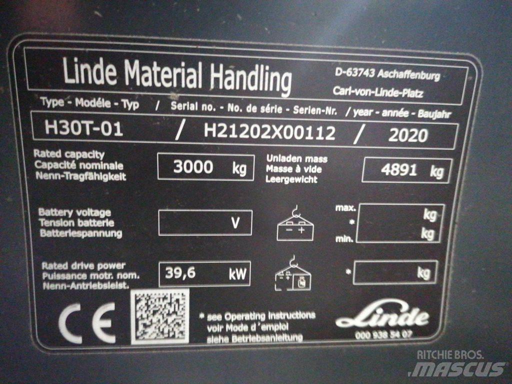 Linde H30T-01 LPG vozíky