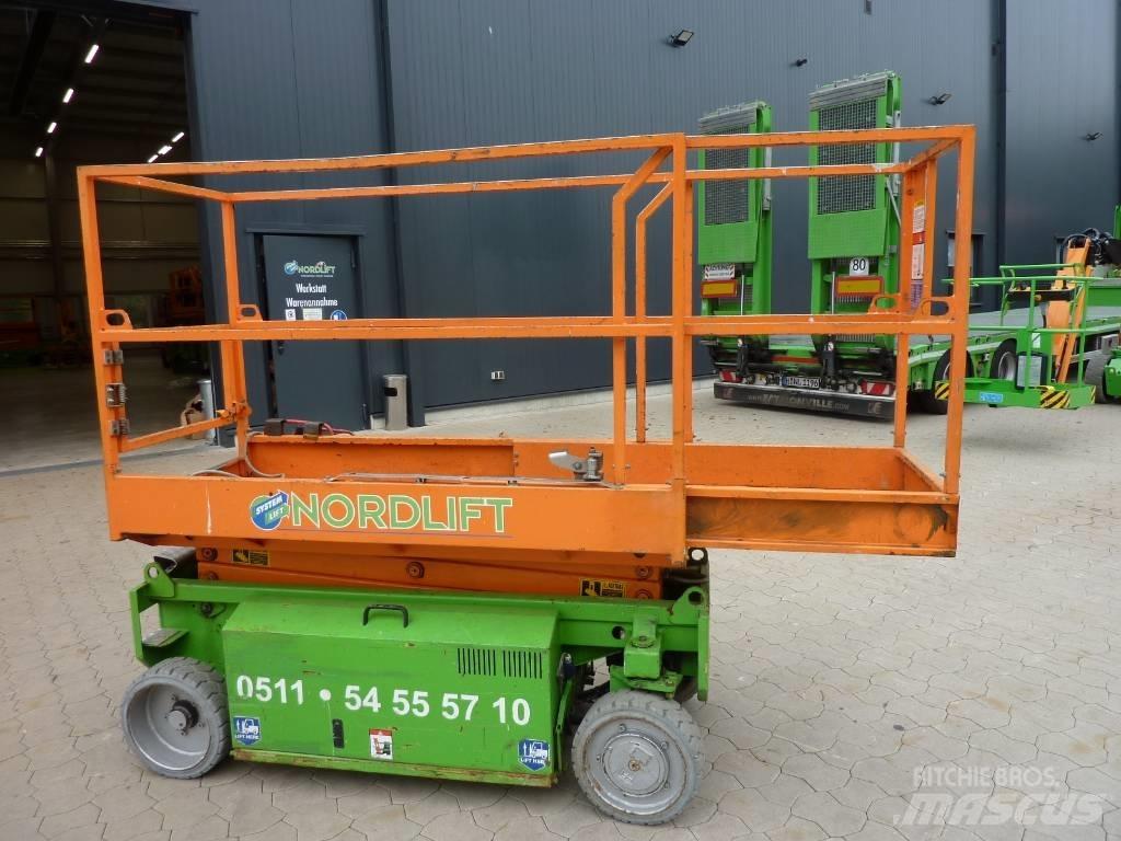 HAB S 66-8 E2WD Nůžková zvedací plošina
