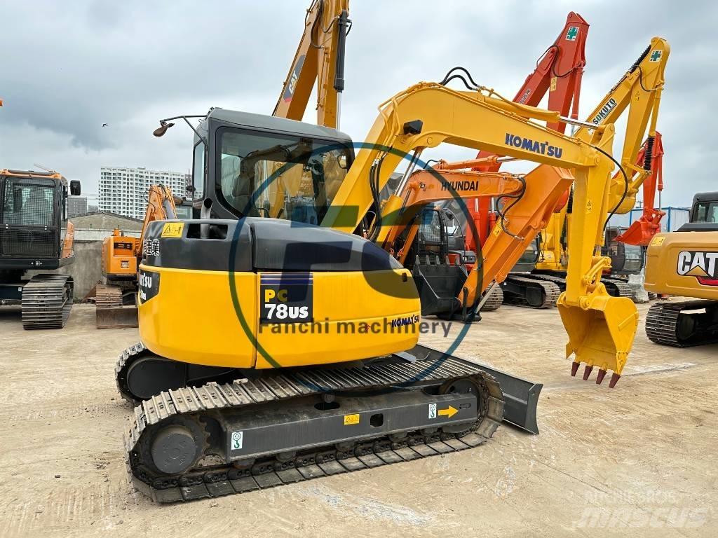 Komatsu PC 78 US Mini rýpadla < 7t