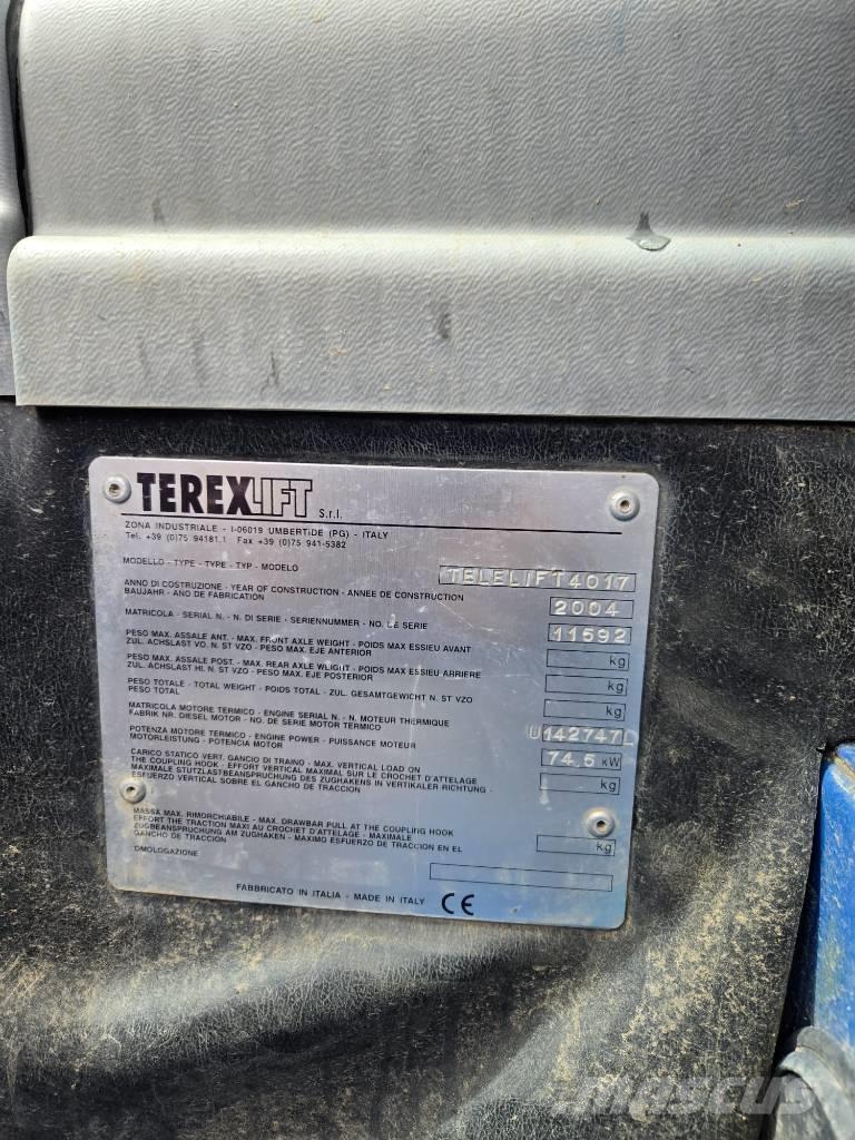 Terex Telelift 4017 Teleskopické manipulátory