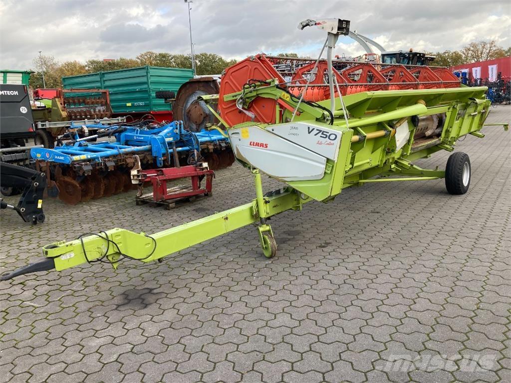 CLAAS V750 Těžební hlavy