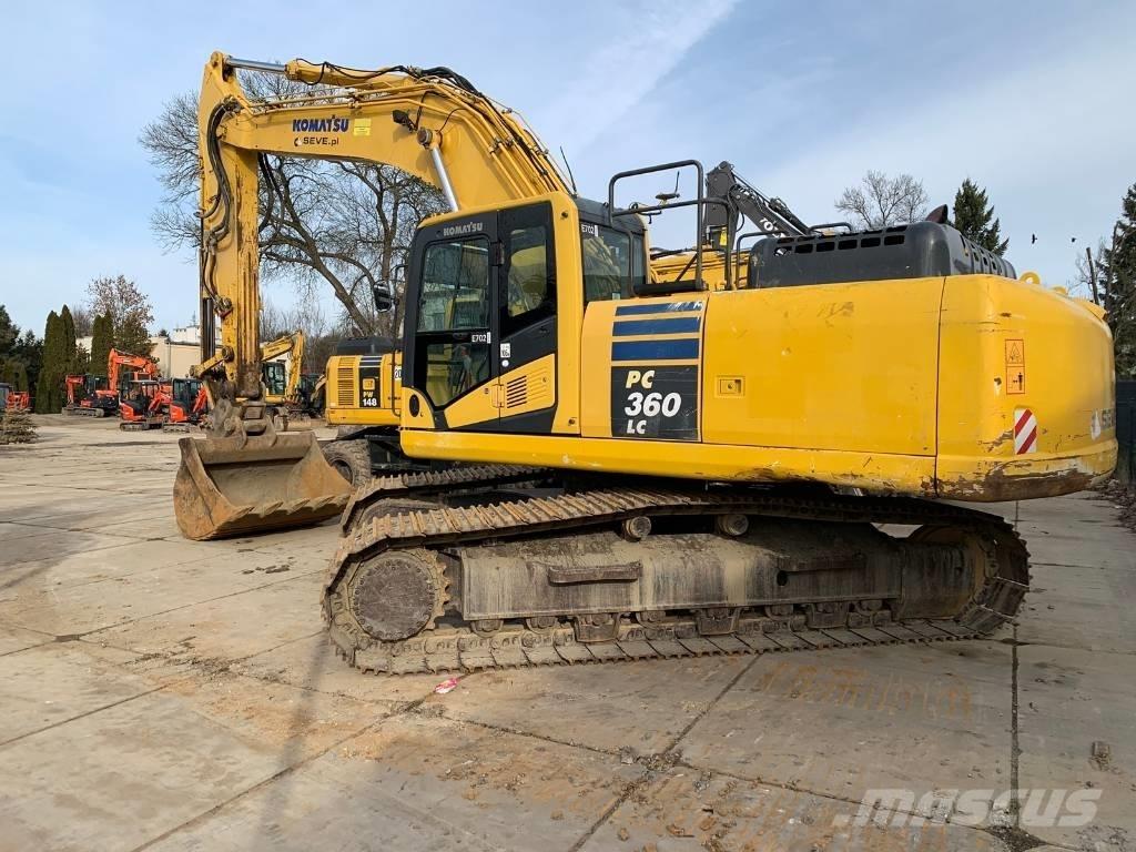 Komatsu PC 360 LC-10 Pásová rýpadla