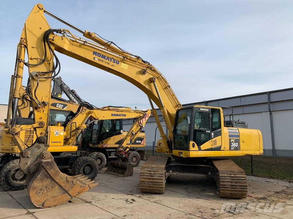Komatsu PC 360 LC-10 Pásová rýpadla