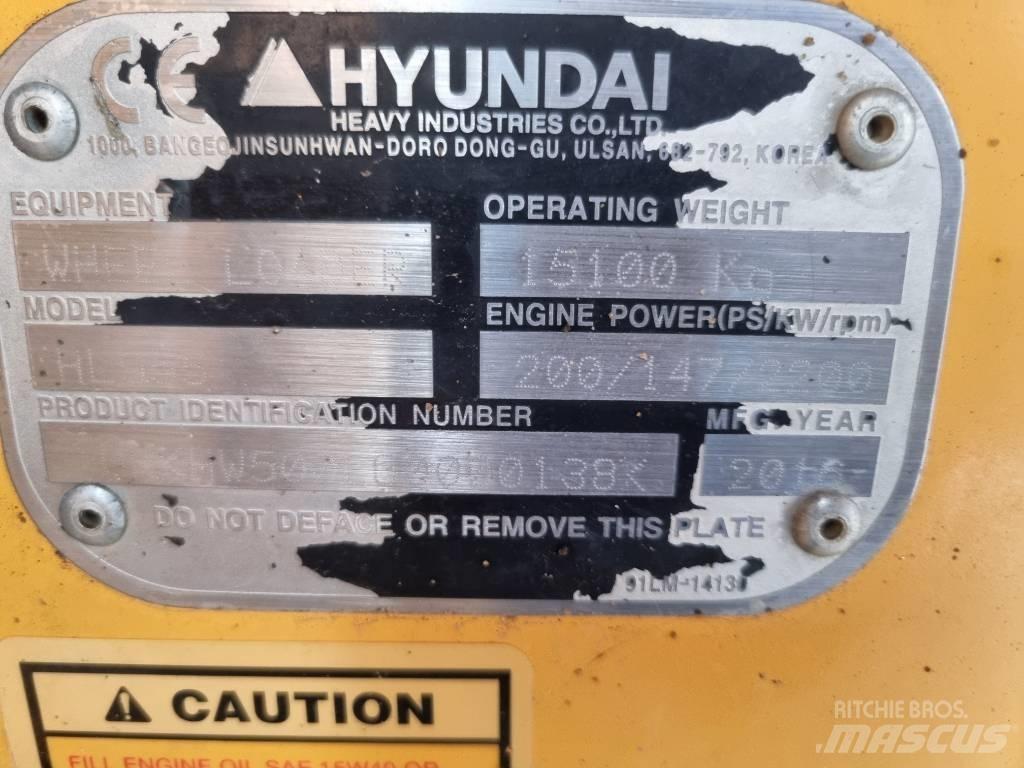 Hyundai HL 955 A Kolové nakladače