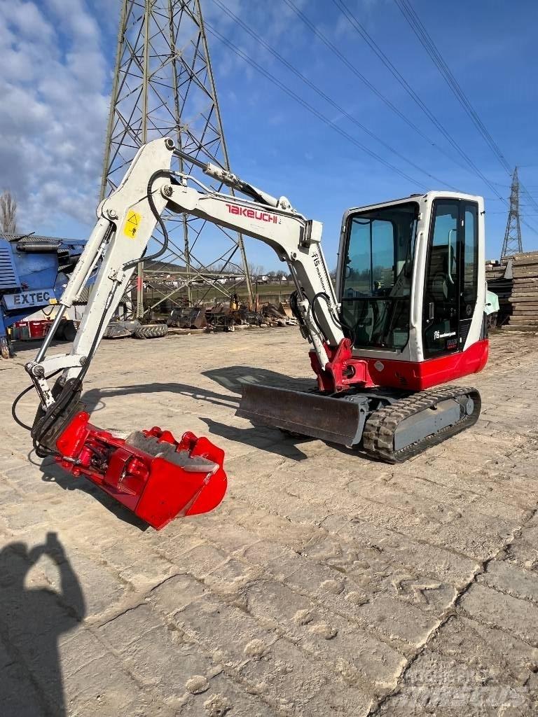 Takeuchi TB228 Mini rýpadla < 7t