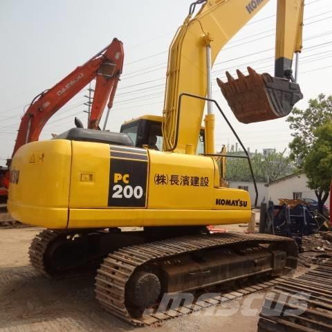 Komatsu pc200-7 Pásová rýpadla