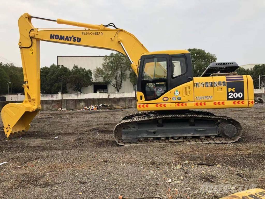 Komatsu pc200-7 Pásová rýpadla