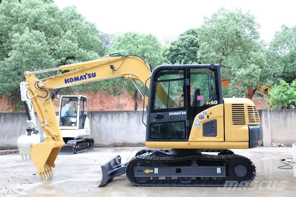 Komatsu PC 60-8 Pásová rýpadla