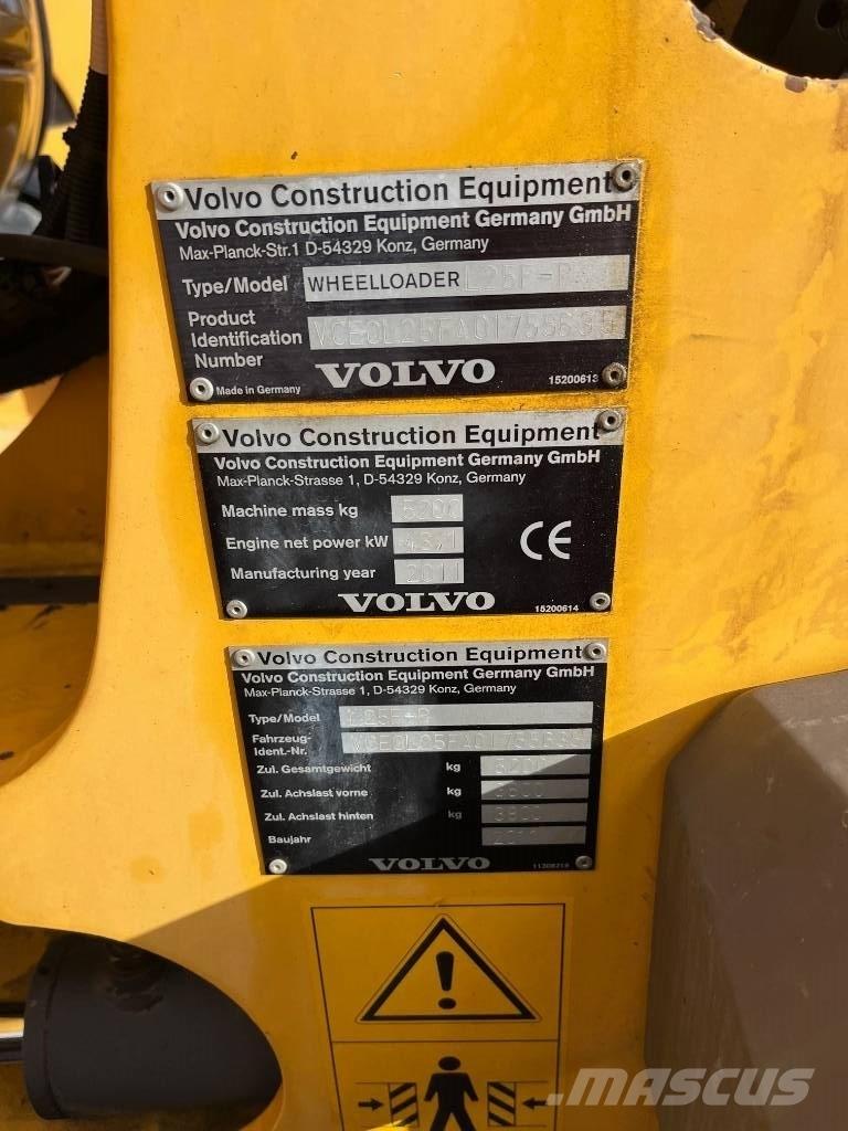 Volvo L 25 F Kolové nakladače