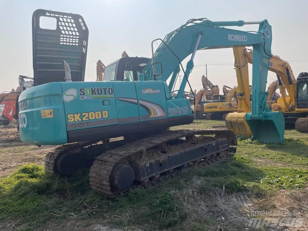 Kobelco SK 200 Pásová rýpadla