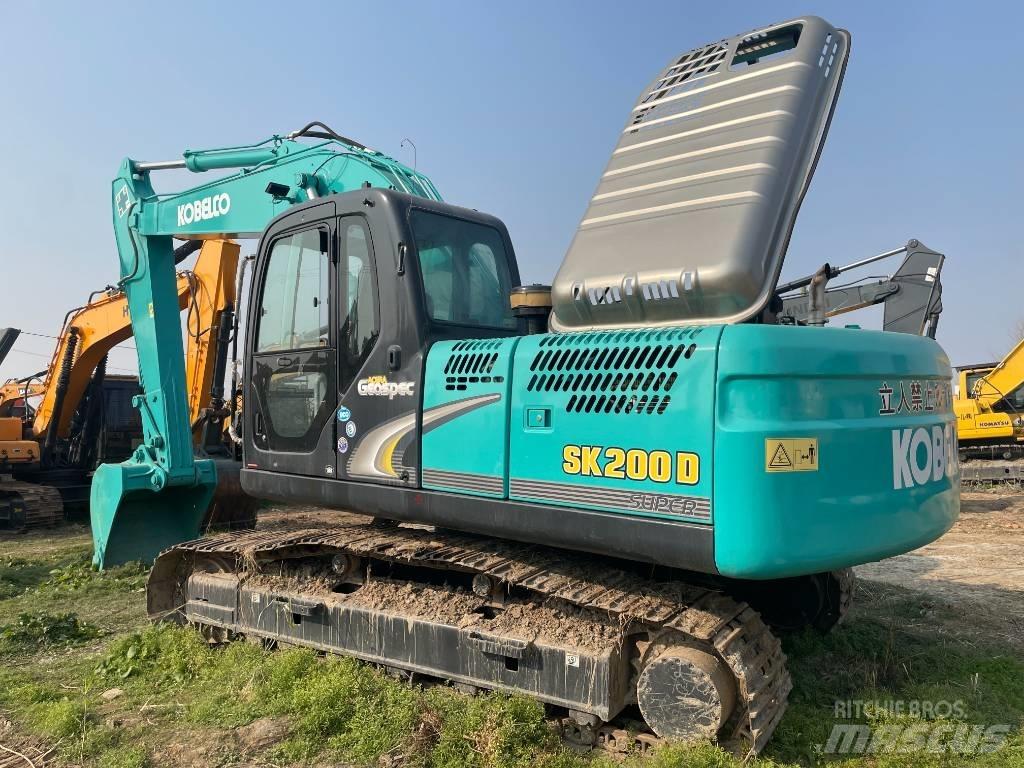 Kobelco SK 200 Pásová rýpadla