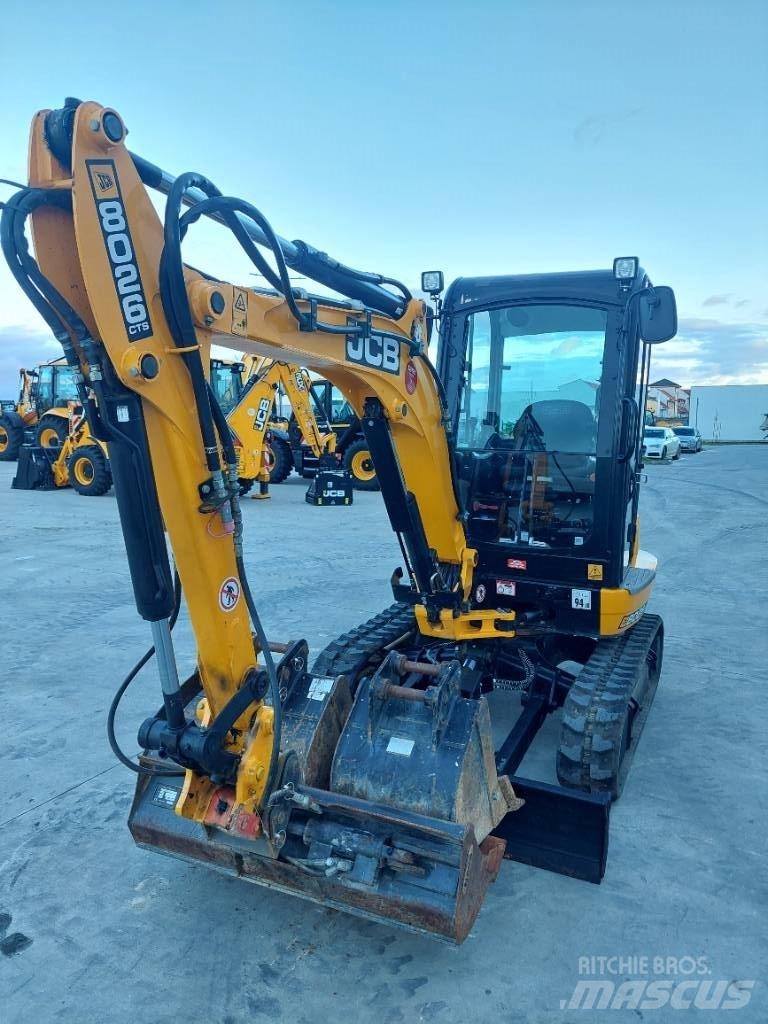 JCB 8026 CTS Mini rýpadla < 7t
