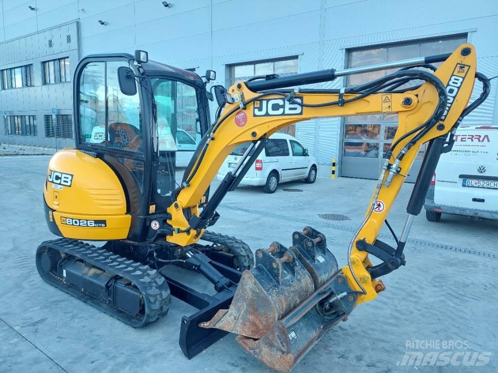 JCB 8026 CTS Mini rýpadla < 7t