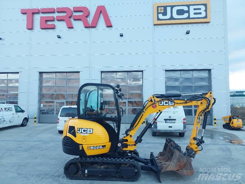 JCB 8026 CTS Mini rýpadla < 7t