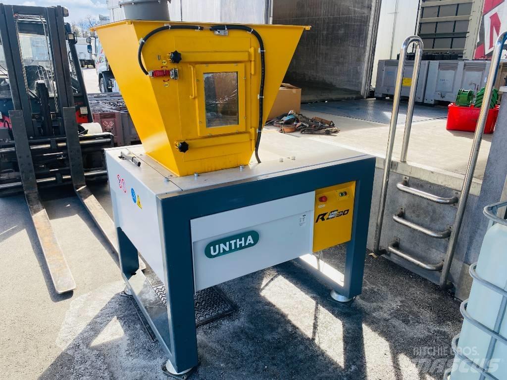 Untha RS30 SHREDDER Drtiče odpadu