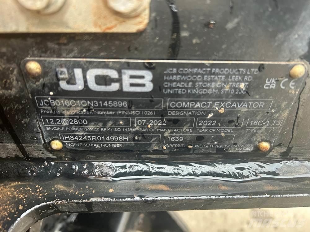 JCB 16C-1 Mini rýpadla < 7t