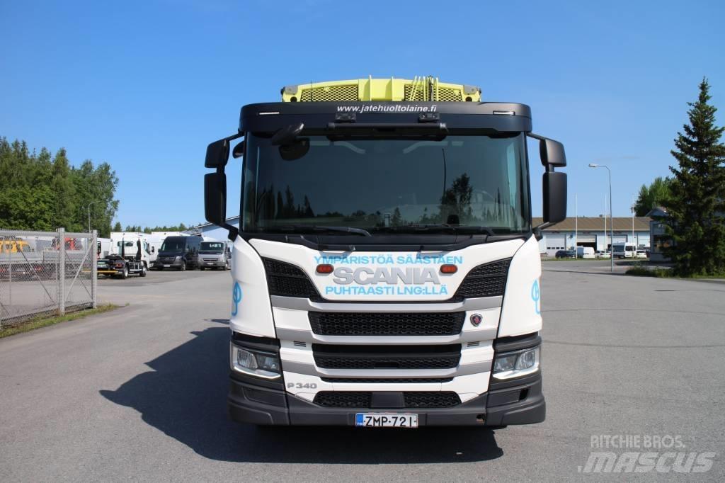 Scania P 340 CNG A Popelářské vozy