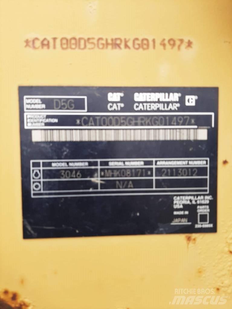CAT D5GLGP Pásové dozery