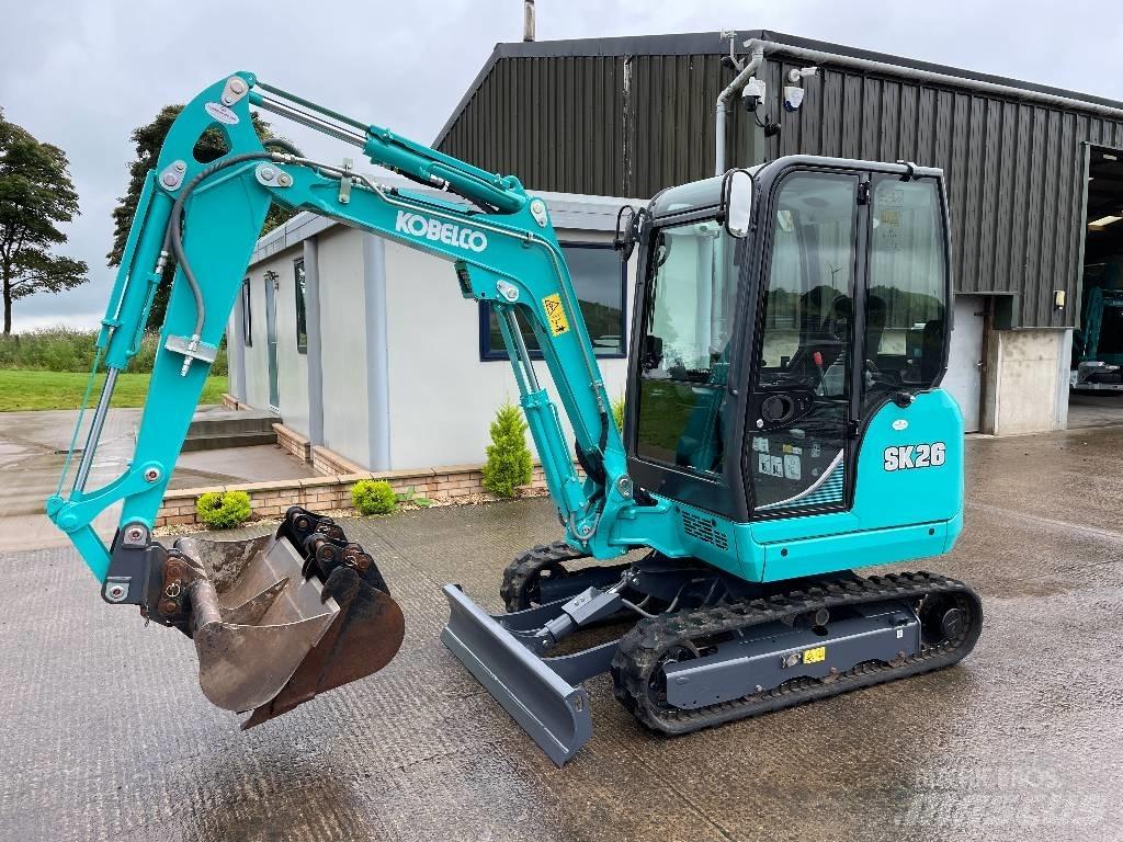 Kobelco SK26-1E Mini rýpadla < 7t