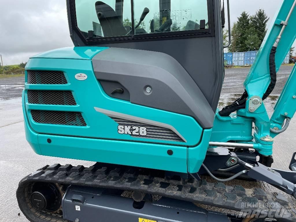Kobelco SK26-1E Mini rýpadla < 7t