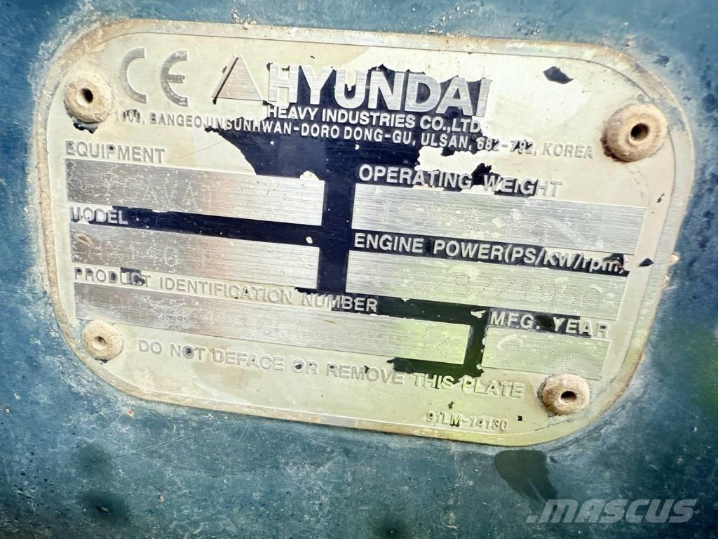 Hyundai HX 140 L Pásová rýpadla