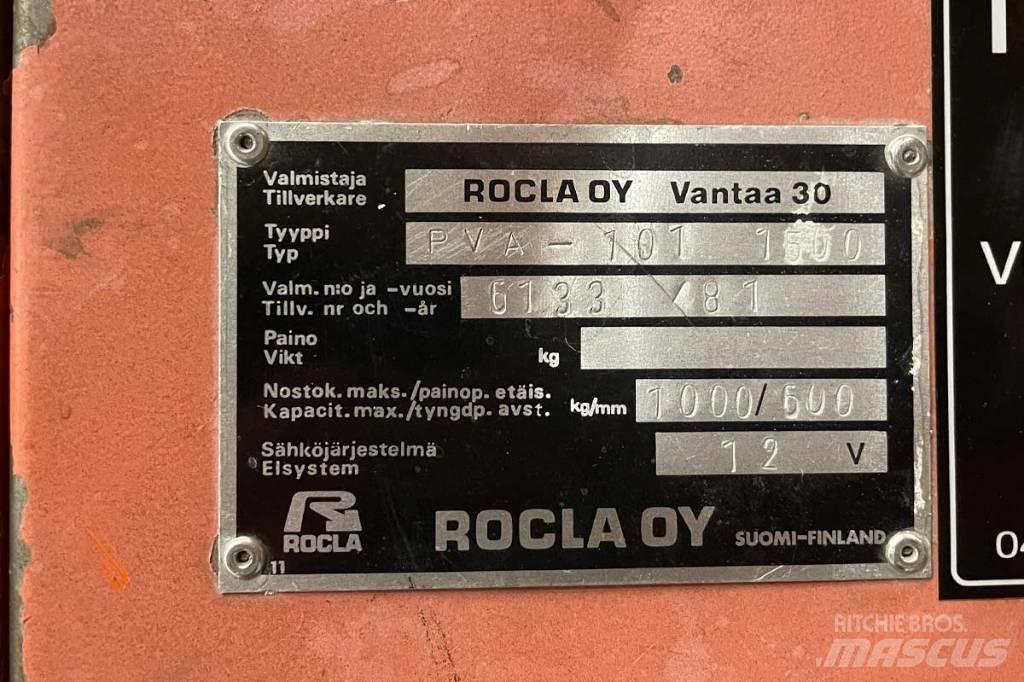 Rocla PVA-101 Ručně vedené vysokozdvižné vozíky