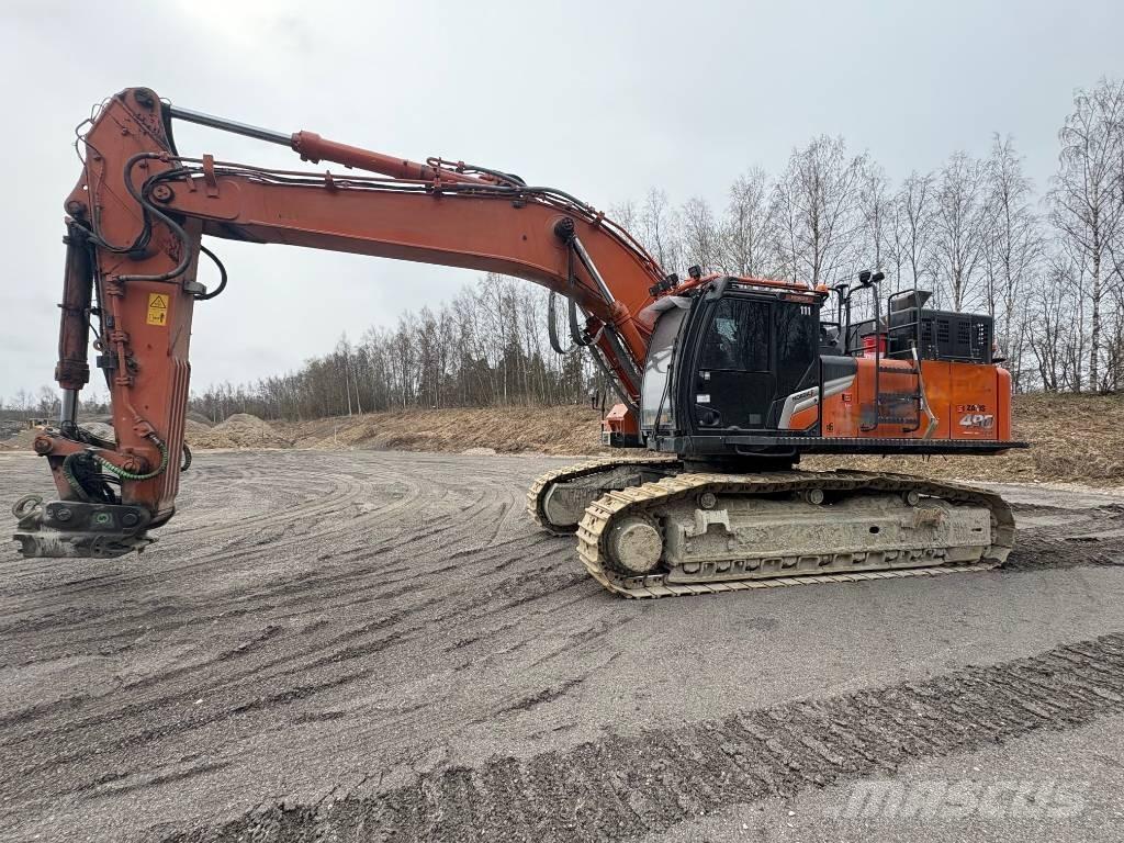 Hitachi ZX490LCH-7 Pásová rýpadla