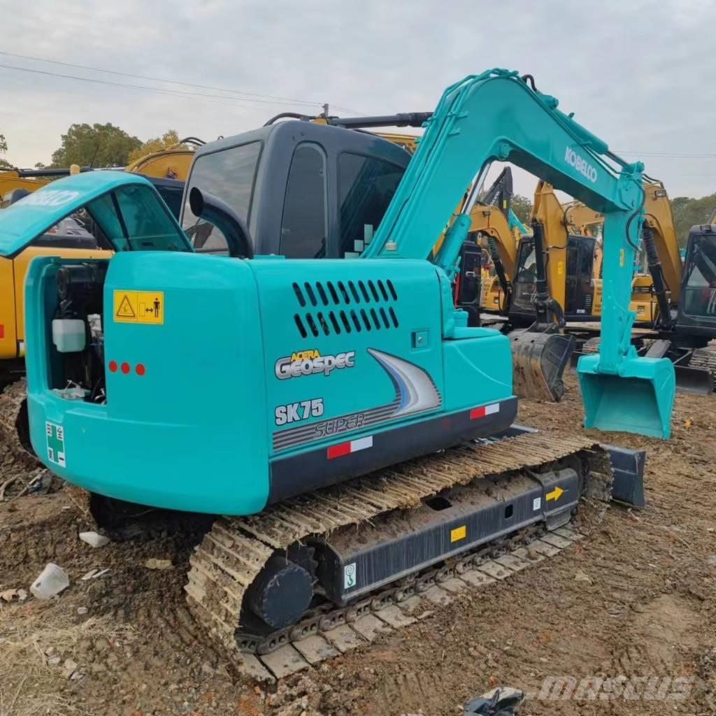 Kobelco SK 75 Pásová rýpadla