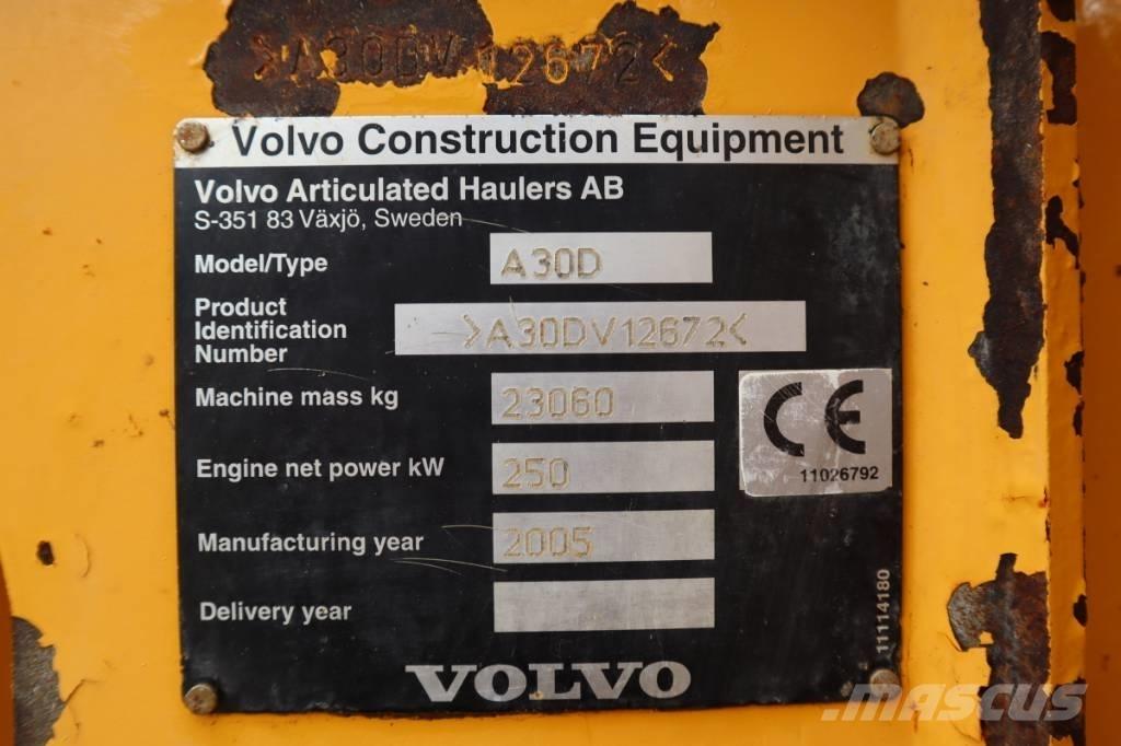 Volvo A 30 D Kloubové dempry