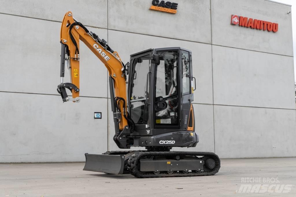 CASE CX 25D Mini rýpadla < 7t