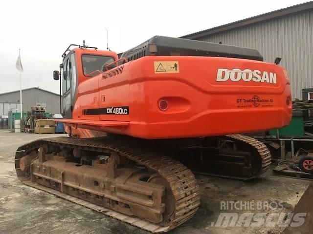 Doosan DX480LC Pásová rýpadla