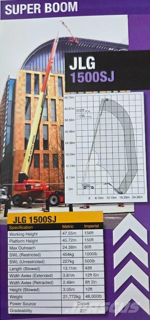 JLG 1500 SJ Teleskopické plošiny