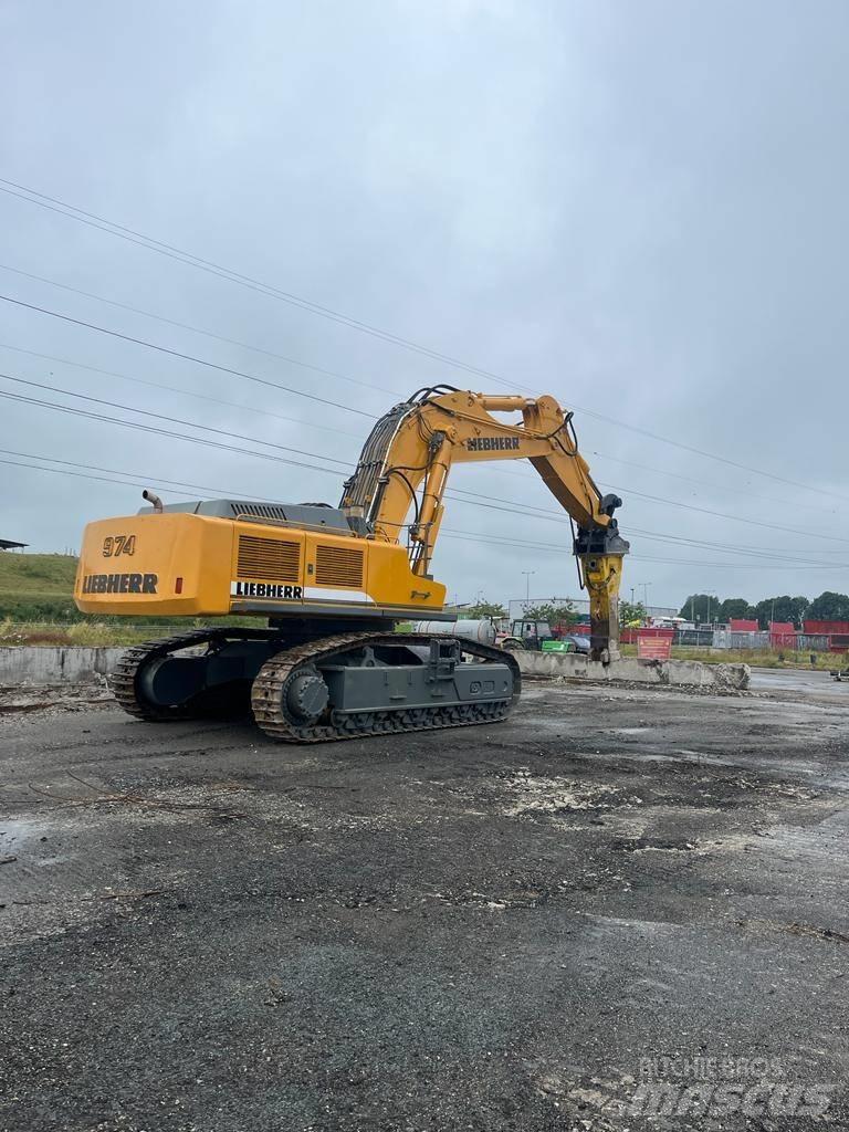 Liebherr R 974 C SHD Pásová rýpadla