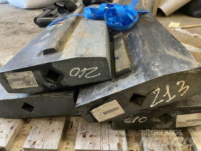 Terex XH320SR Ostatní komponenty