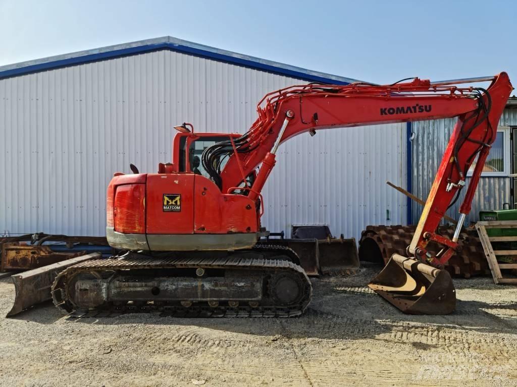 Komatsu PC 138-8 Pásová rýpadla